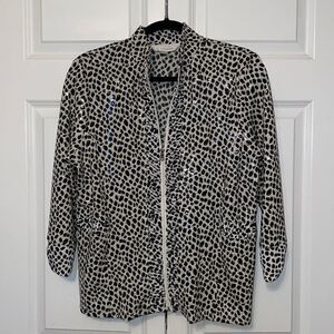 Erin London zip up jacket